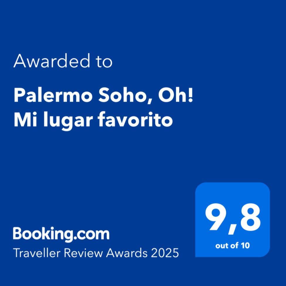Apartmán Palermo Soho, Oh! Mi Lugar Favorito Buenos Aires Exteriér fotografie